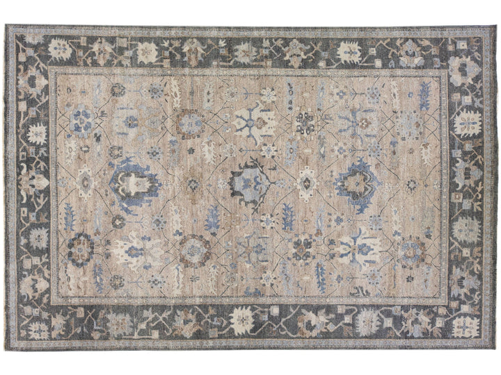 Modern Indian Wool Rug 10 X 15