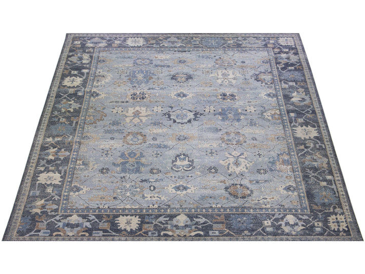 Modern Indian Wool Rug 12 X 15