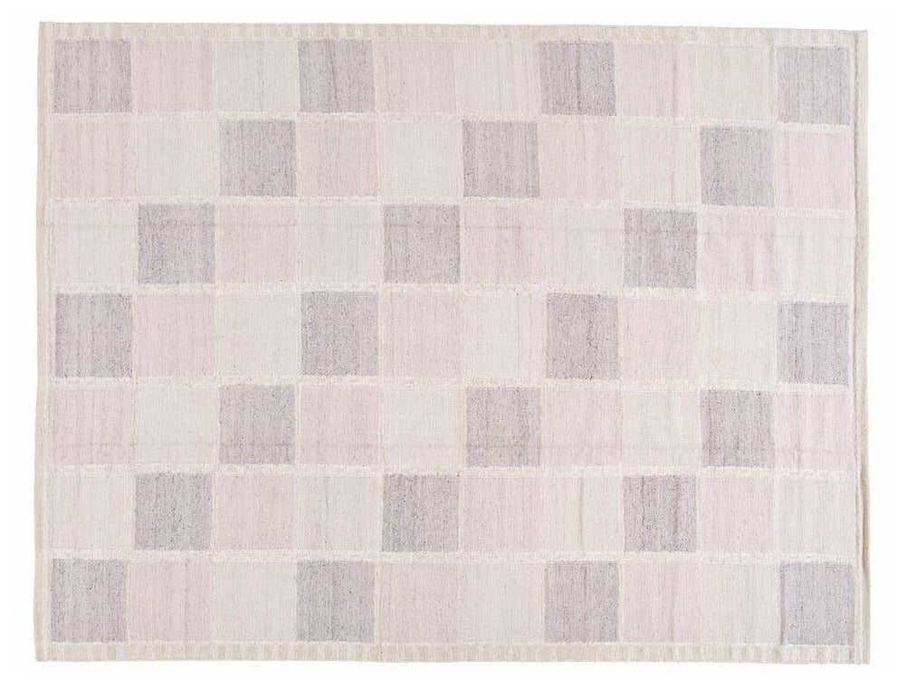 Modern Swedish Wool Rug 9 X 12