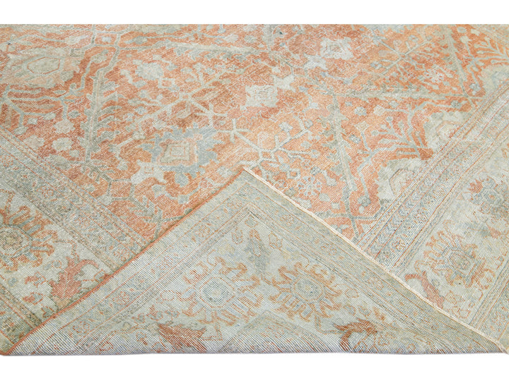 Antique Sultanabad Wool Rug 9 X 13