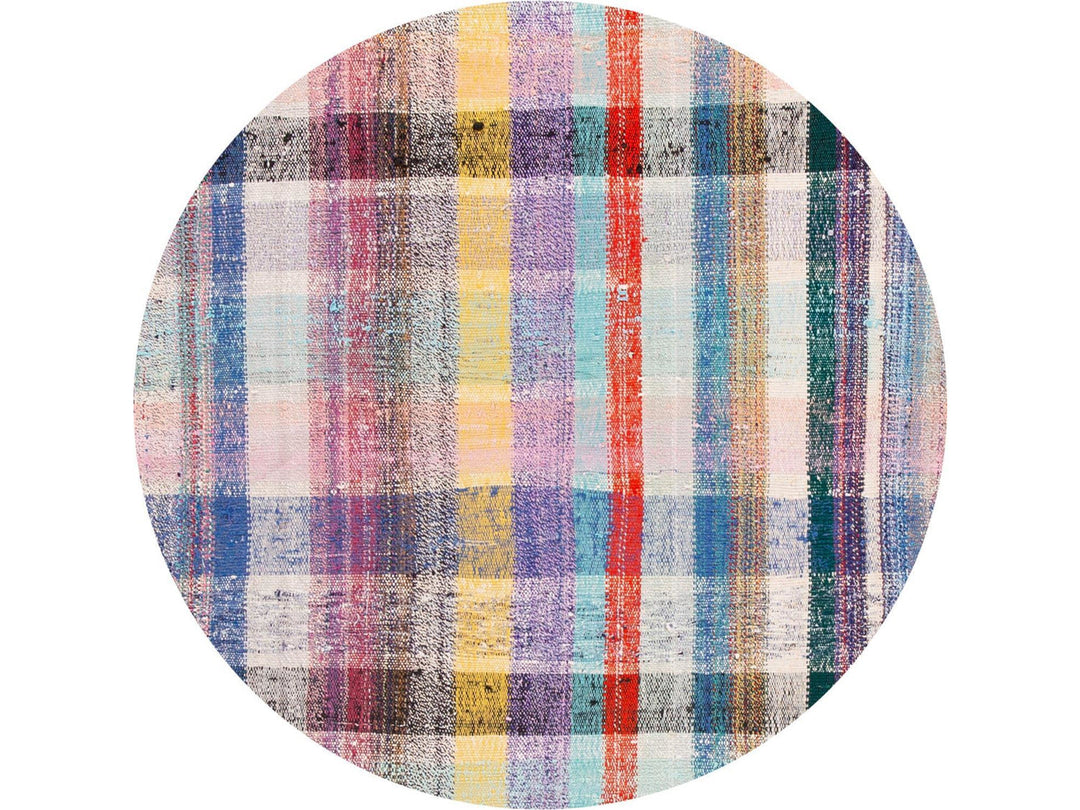 Vintage Flat-Weave Wool Runner 4 X 13