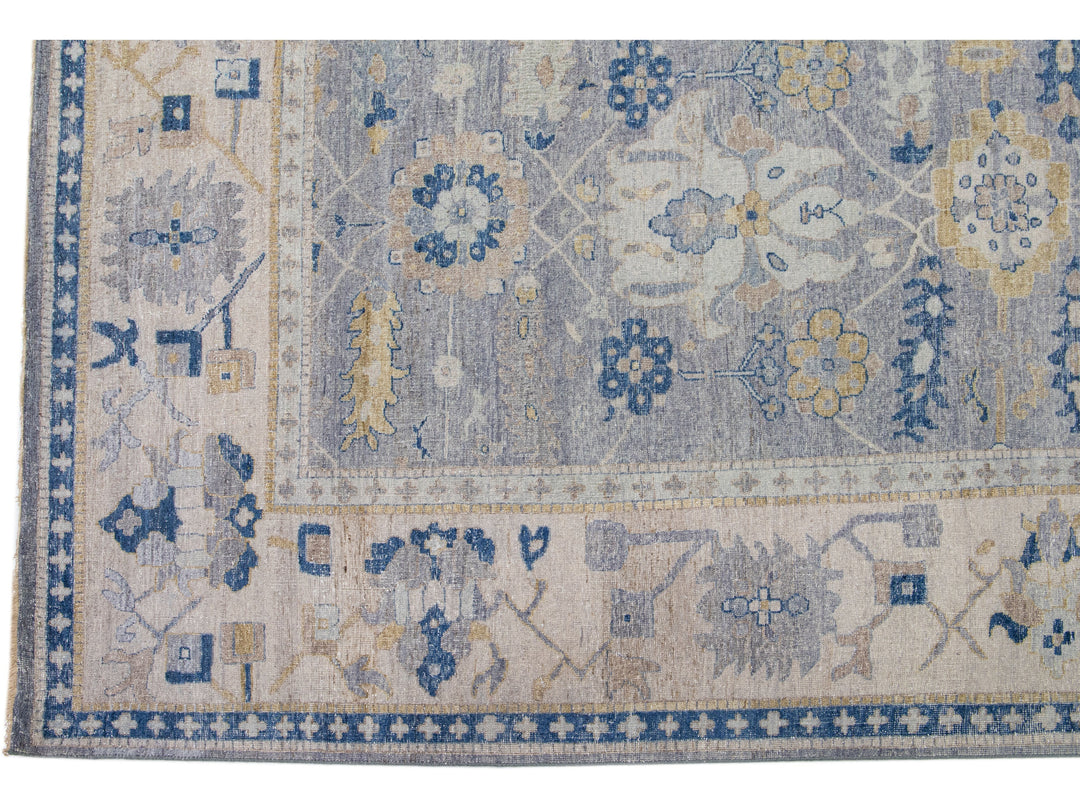 Modern Indian Mahal Rug 10 X 15