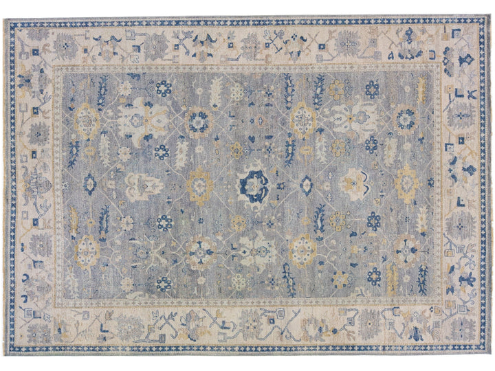 Modern Indian Mahal Rug 10 X 15
