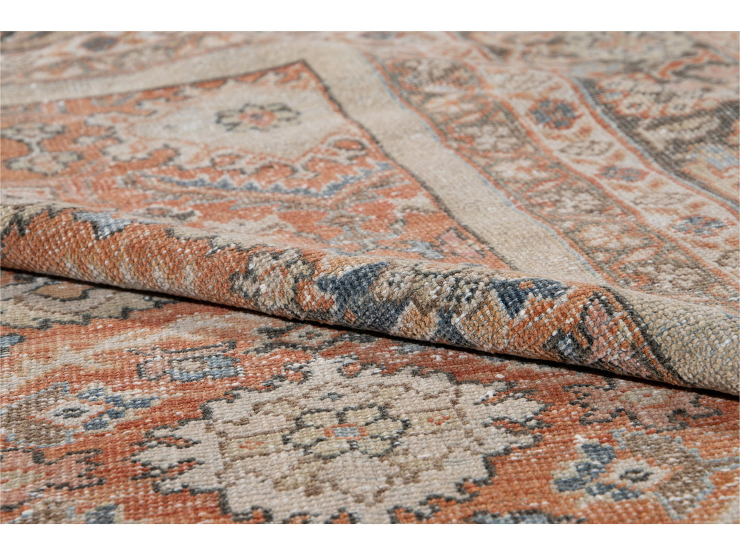 Antique Mahal Wool Rug 10 X 16