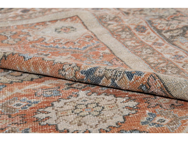 Antique Mahal Wool Rug 10 X 16