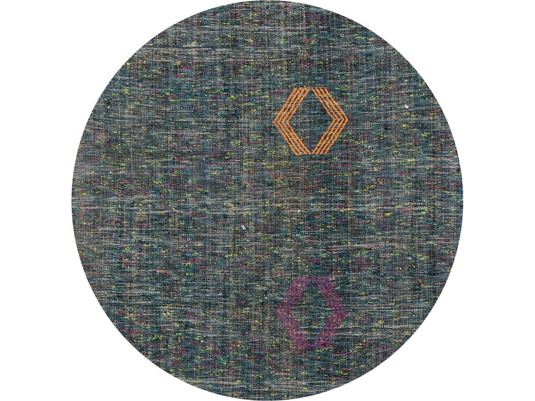 Vintage Flatweave Wool Runner 4 x 11