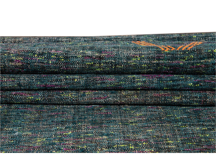 Vintage Flatweave Wool Runner 4 x 11