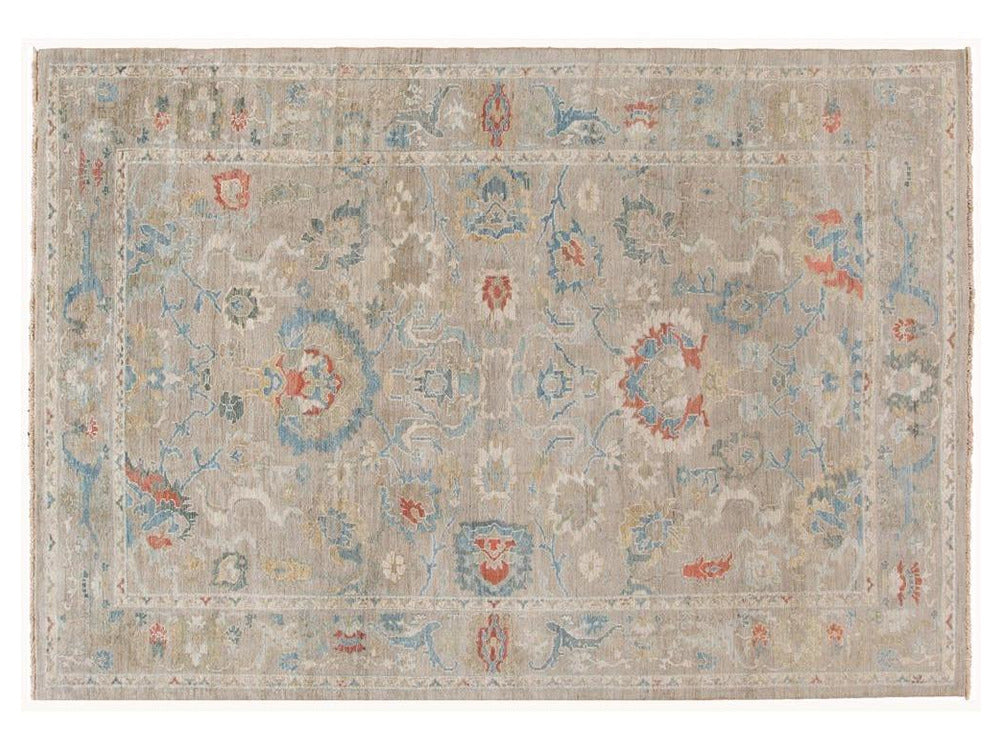 Modern Sultanabad Wool Rug 9 X 12