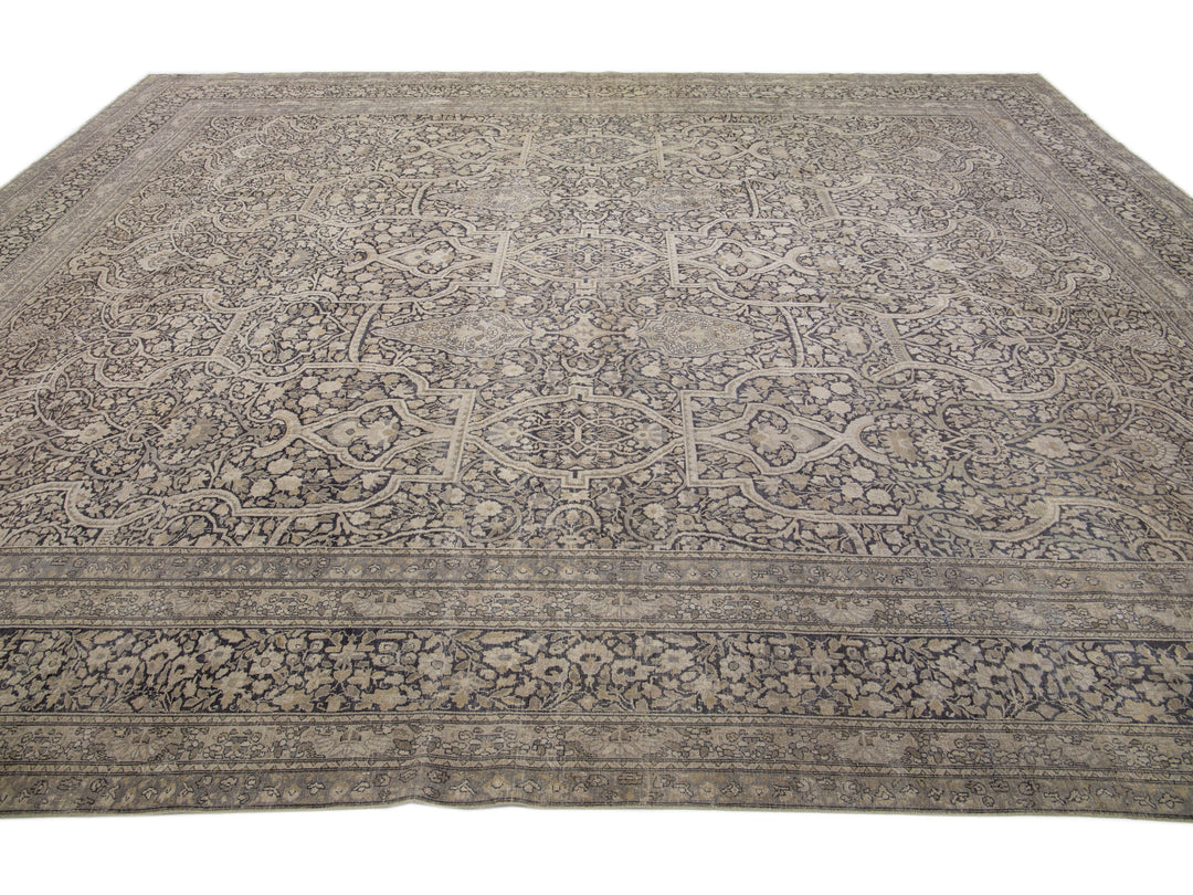 Antique Sivas Wool Rug 13 X 16