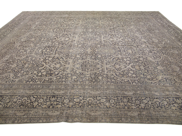 Antique Sivas Wool Rug 13 X 16