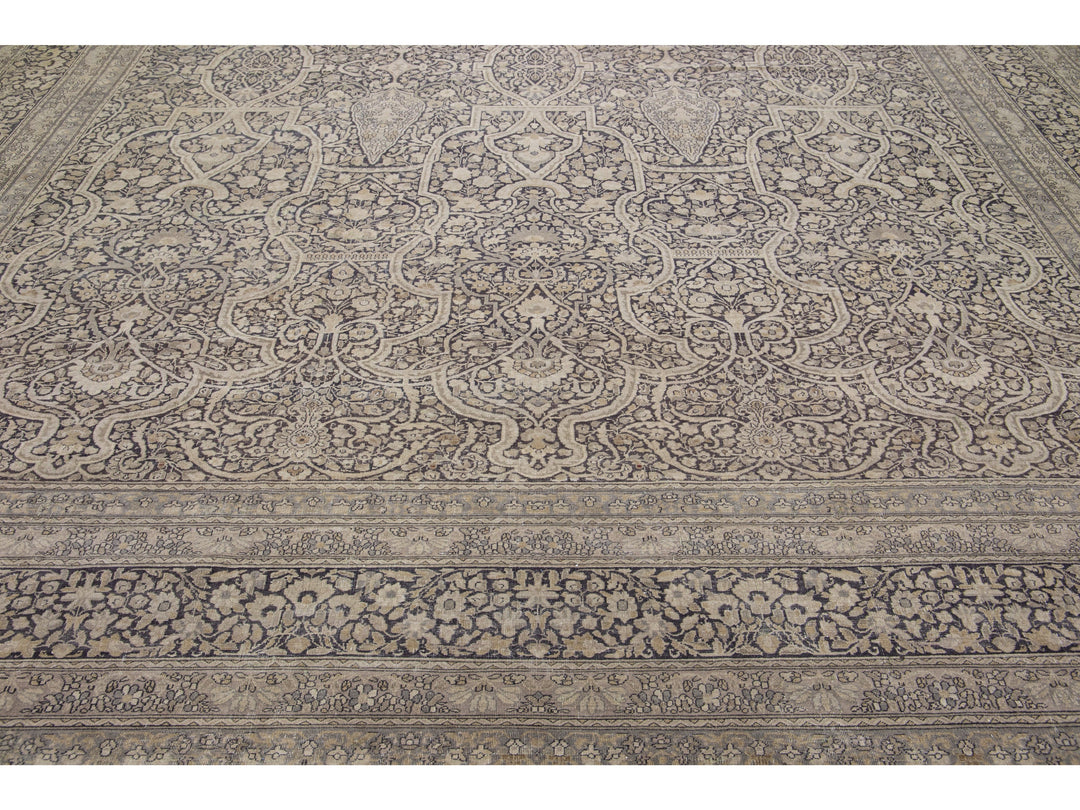 Antique Sivas Wool Rug 13 X 16