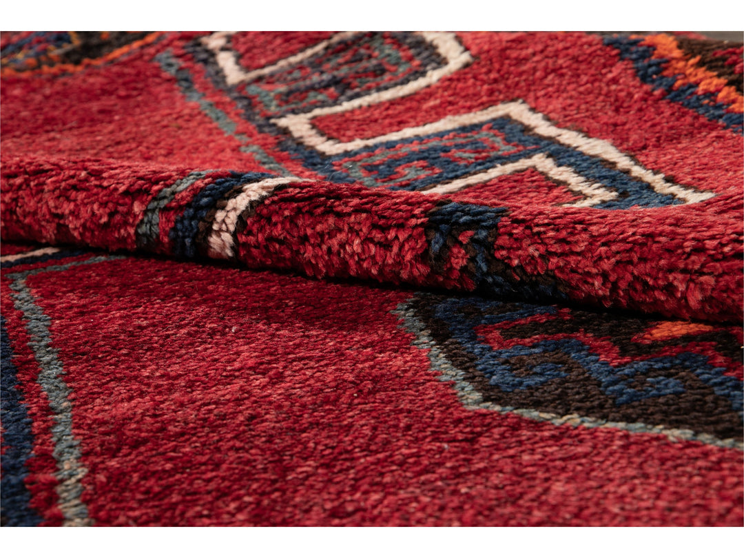 Vintage Turkish Tribal Wool Runner 6 X 15