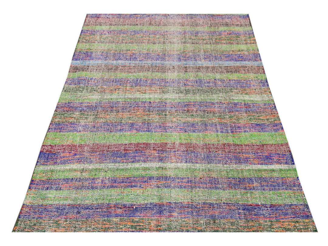 Vintage Flatweave Wool Runner 4 X 20