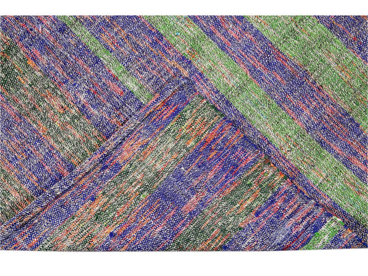 Vintage Flatweave Wool Runner 4 X 20