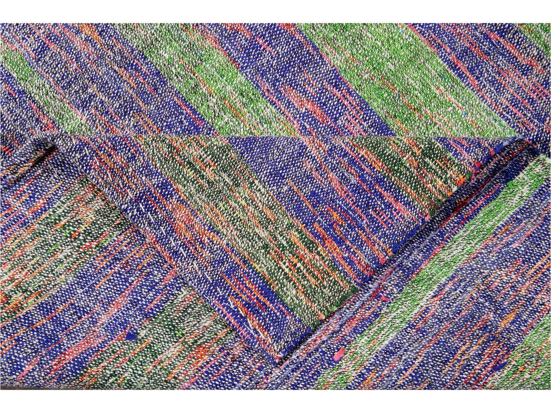 Vintage Flatweave Wool Runner 4 X 20