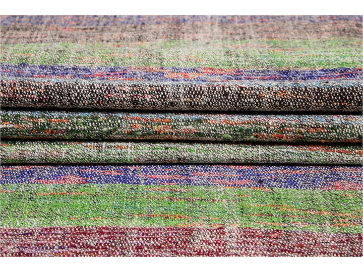 Vintage Flatweave Wool Runner 4 X 20