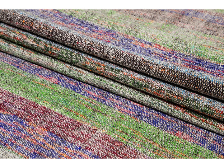 Vintage Flatweave Wool Runner 4 X 20