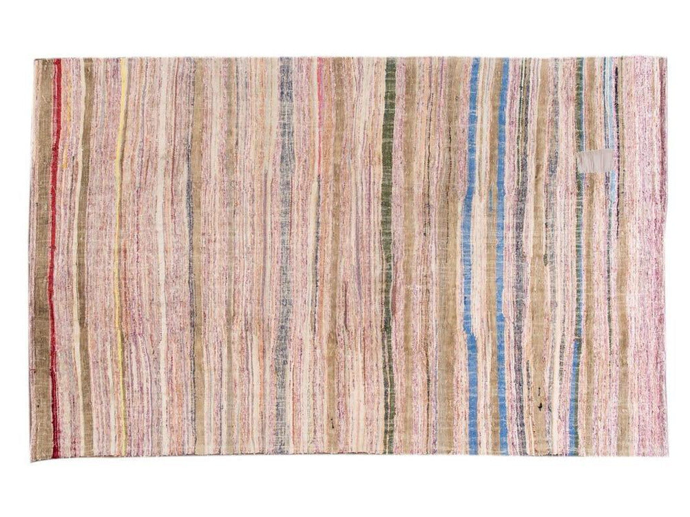 Mid-20th Century Vintage Kilim Wool Rug 6 X 11