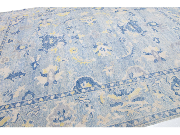 Modern Turkish Wool Rug 10 X 13