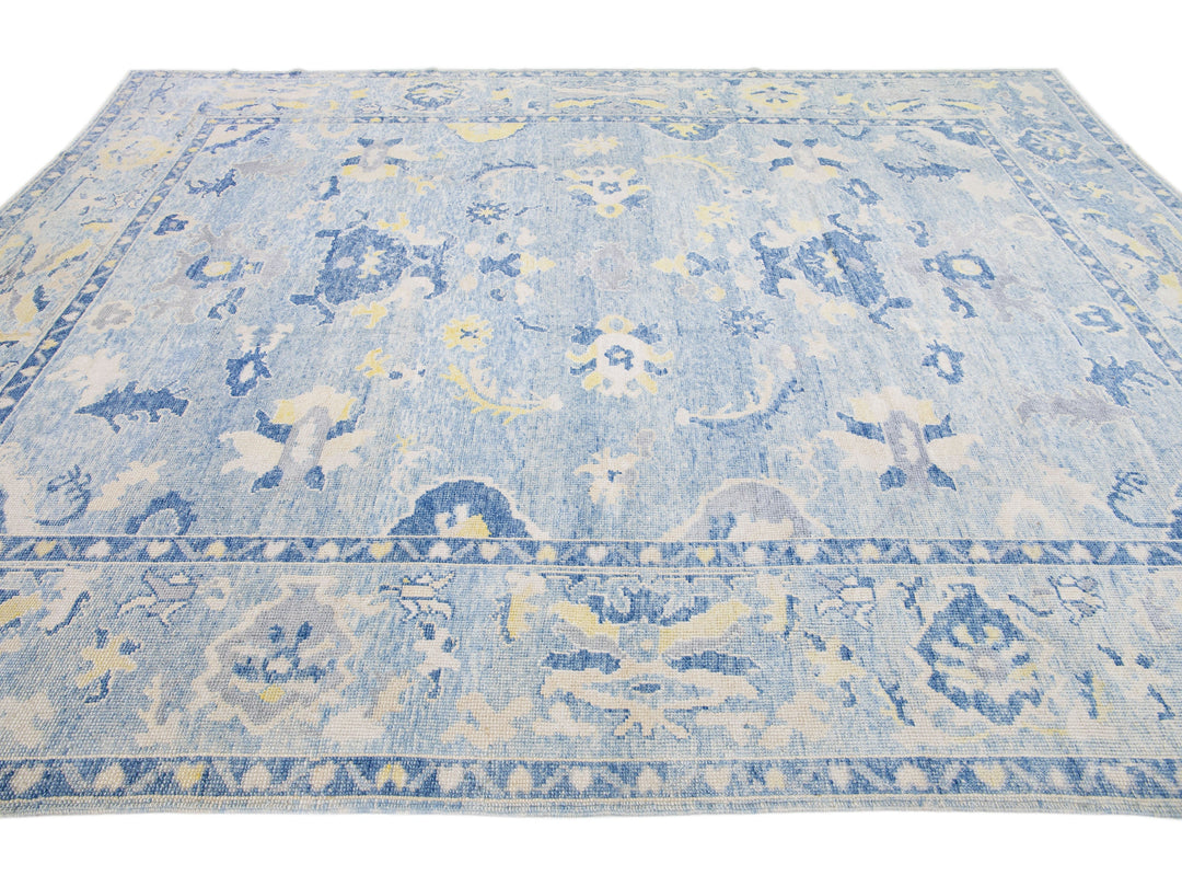 Modern Turkish Wool Rug 10 X 13