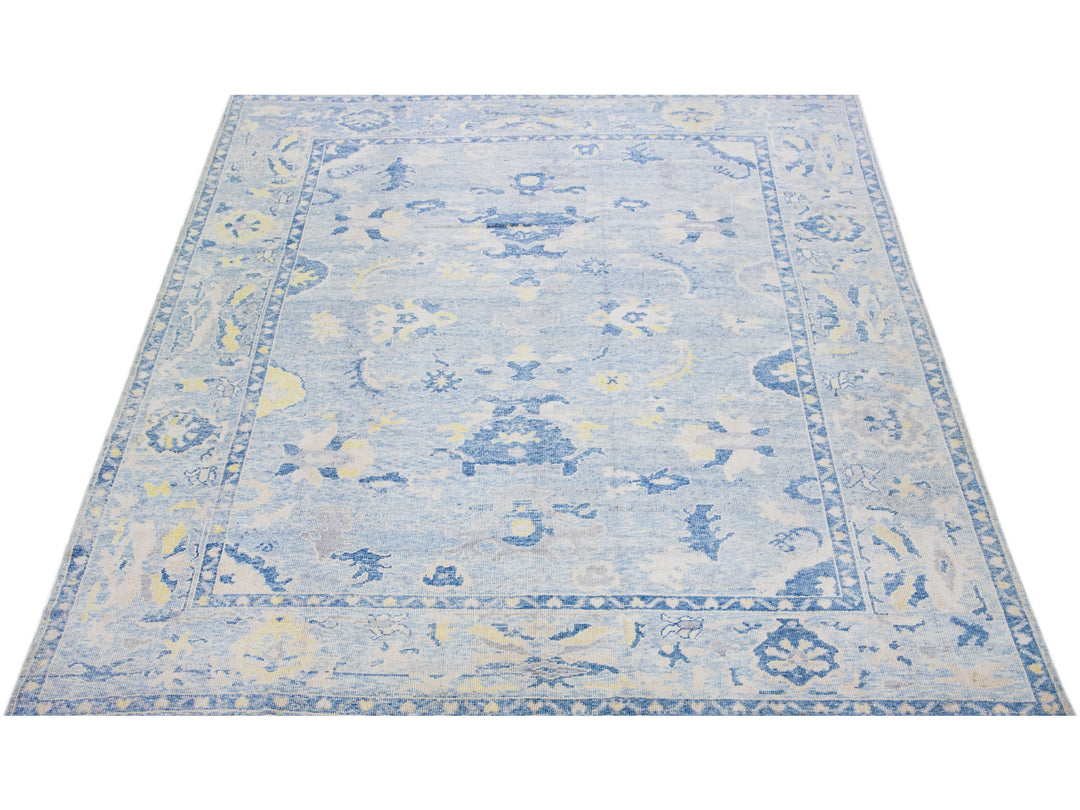 Modern Turkish Wool Rug 10 X 13