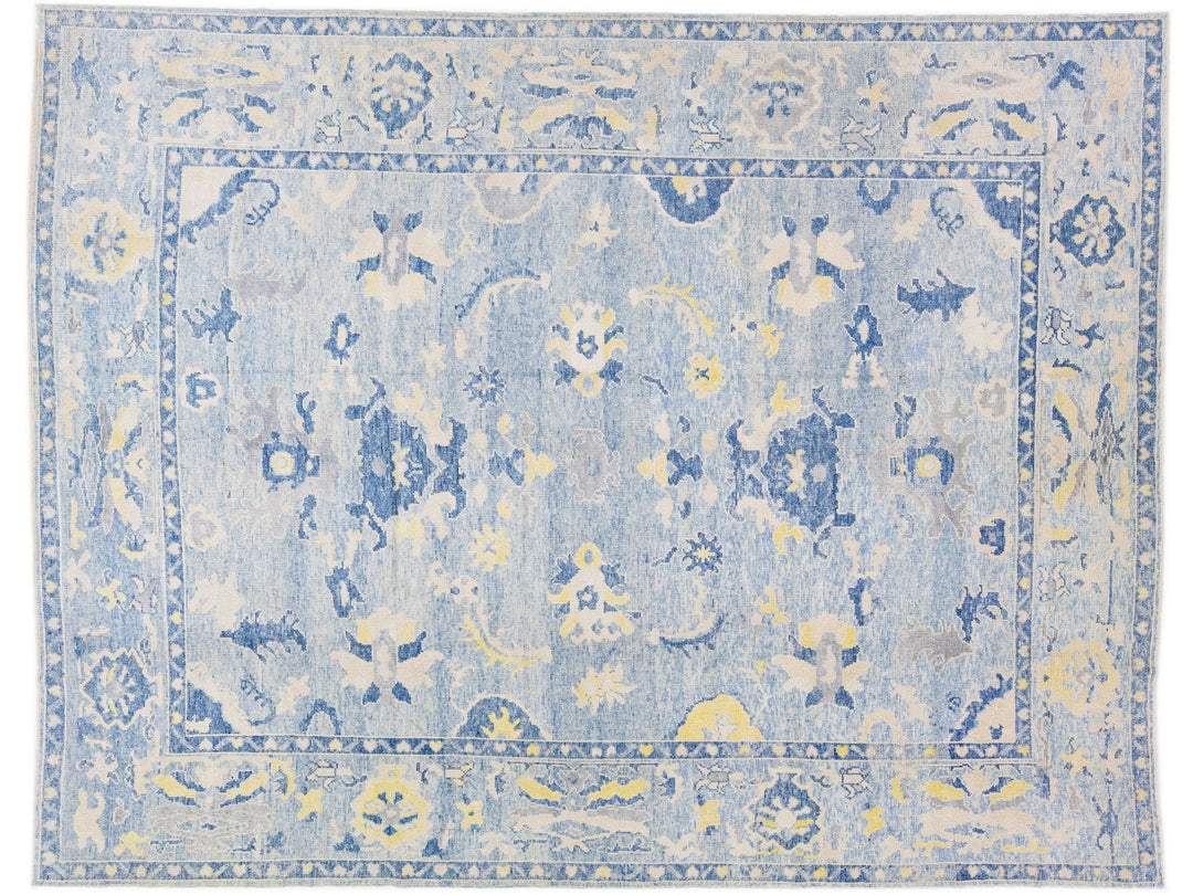 Modern Turkish Wool Rug 10 X 13