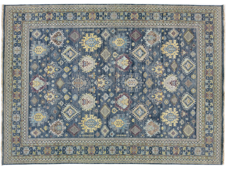 Modern Indian Mahal Wool Rug 10 X 14