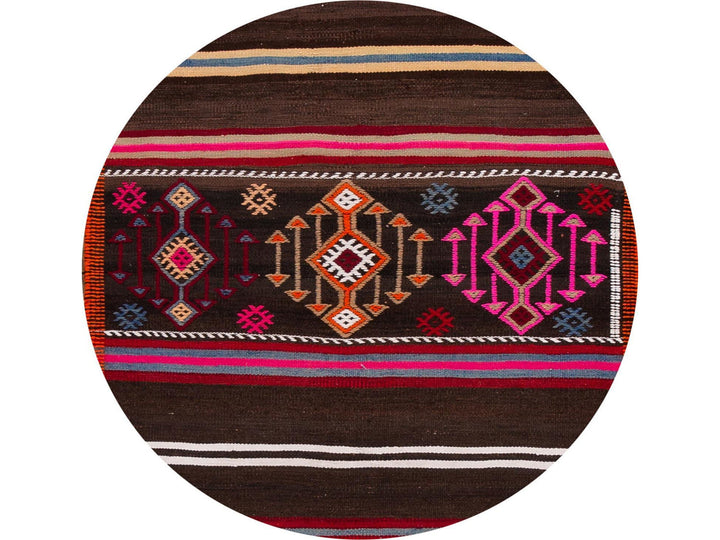 Vintage Killim Wool Runner 3 X 8