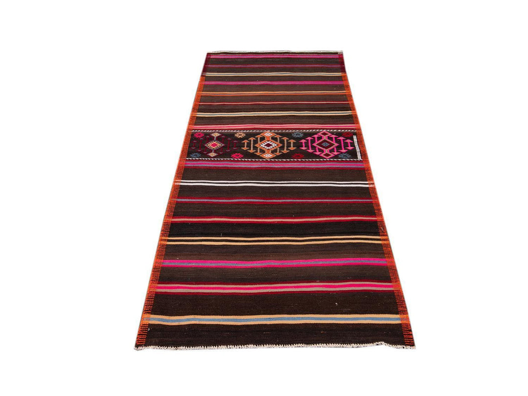 Vintage Killim Wool Runner 3 X 8