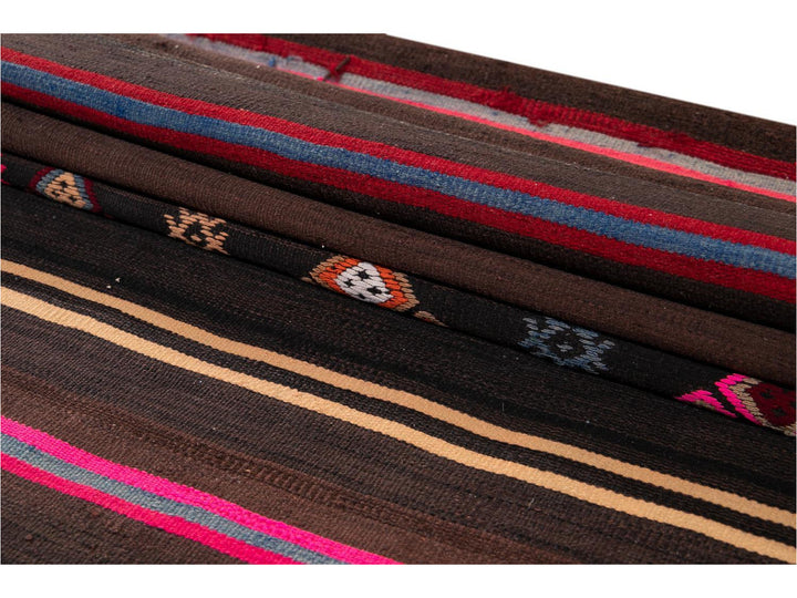 Vintage Killim Wool Runner 3 X 8