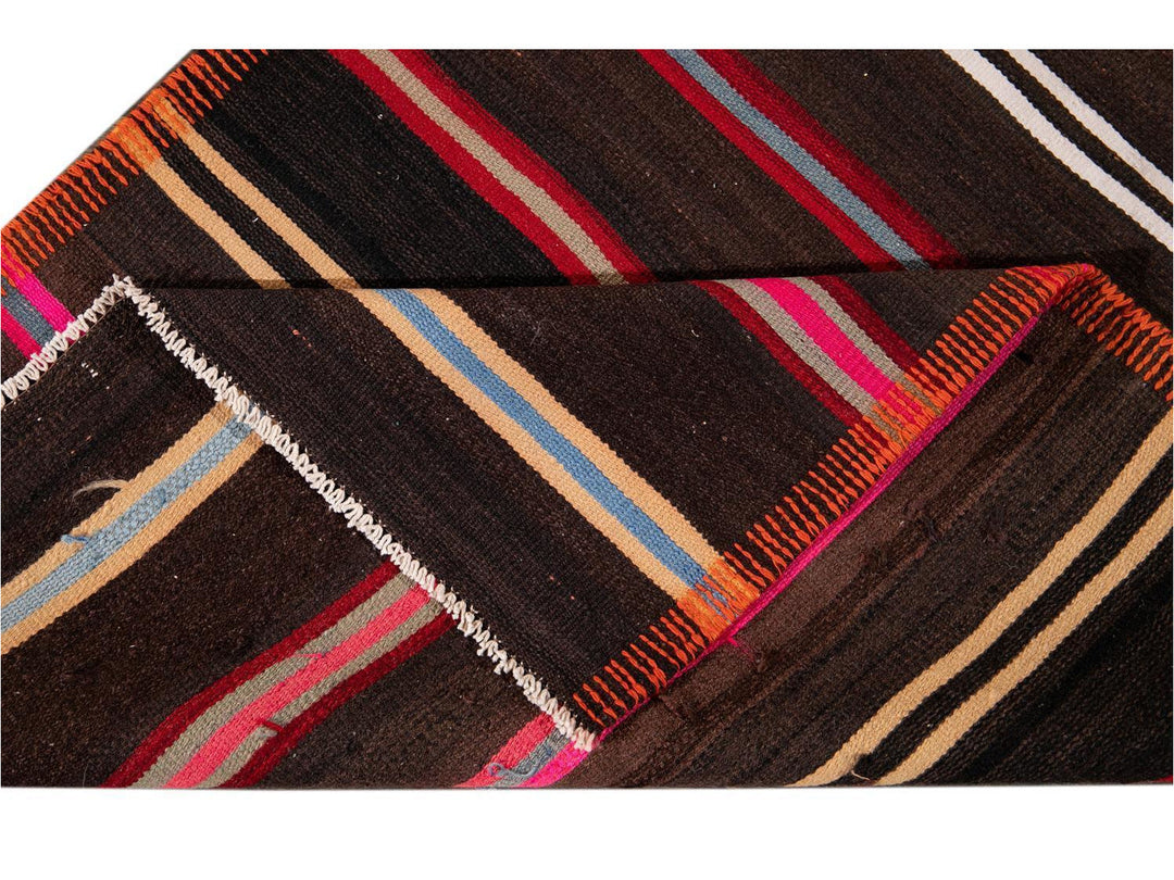 Vintage Killim Wool Runner 3 X 8