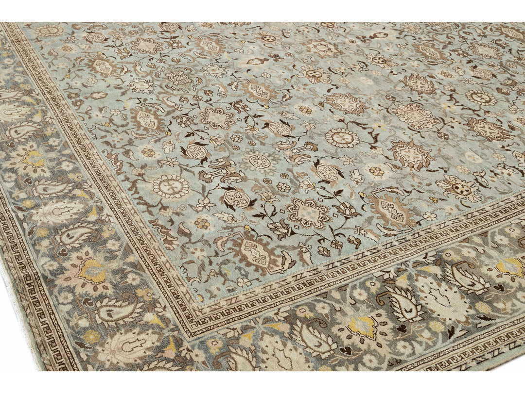 Antique Malayer Wool Rug 12 X 18