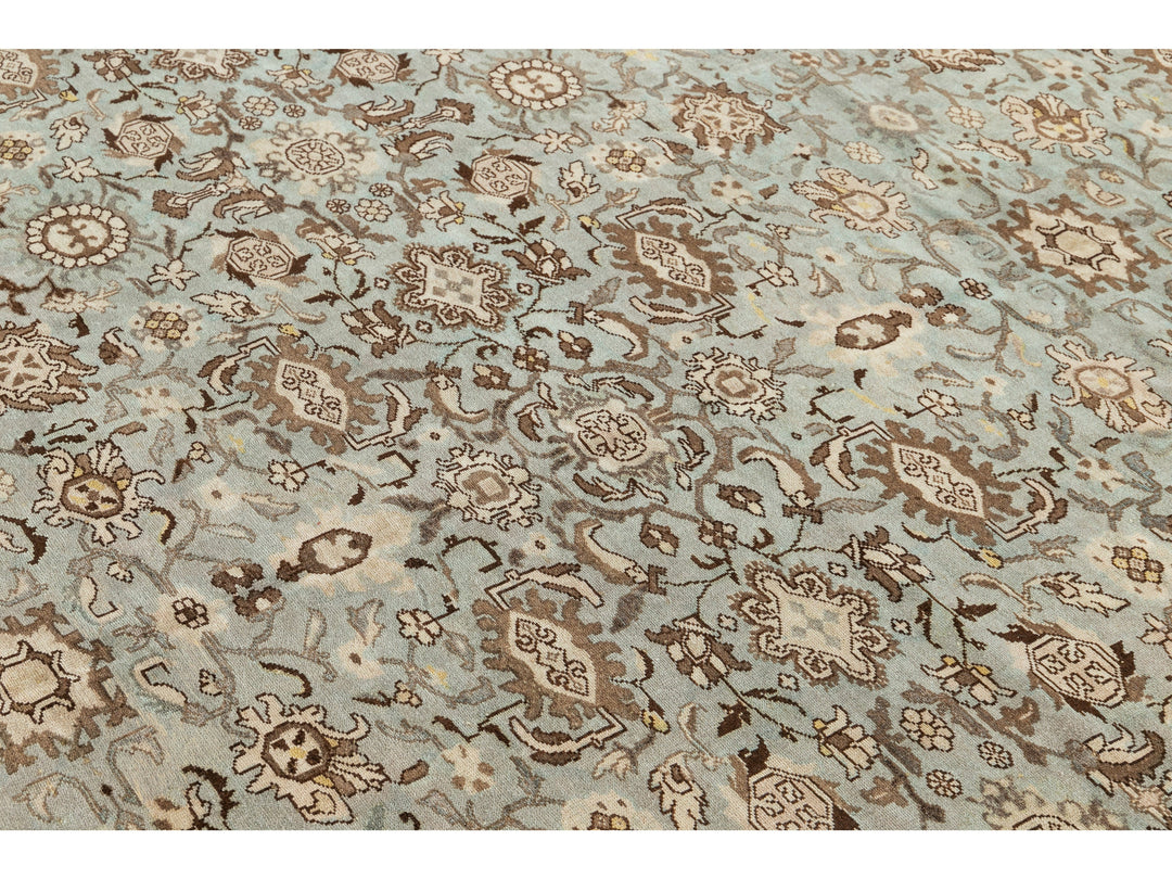 Antique Malayer Wool Rug 12 X 18