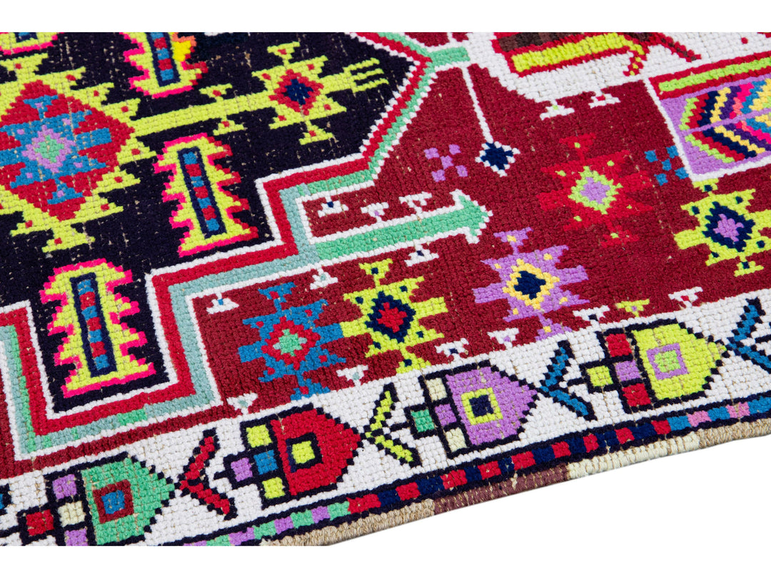 Vintage Turkish Wool Runner 3 X 11