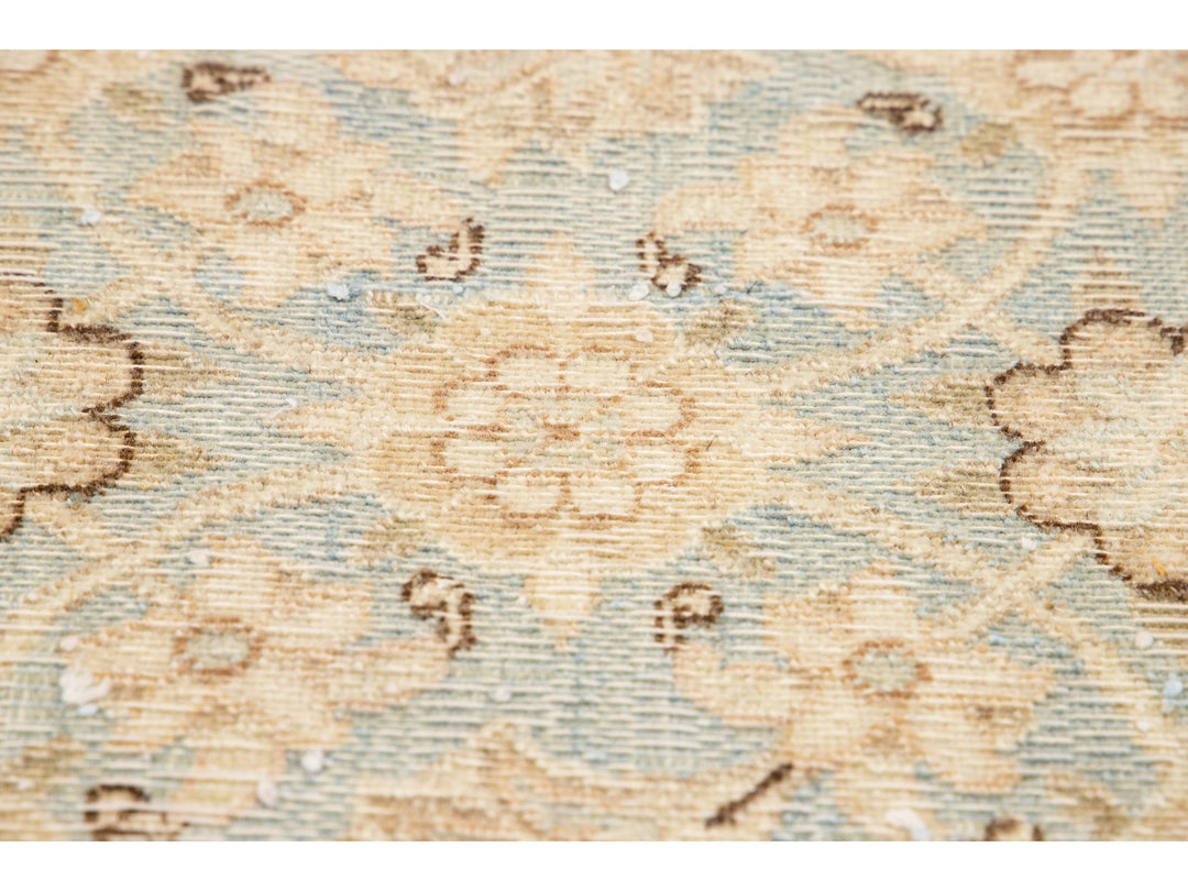 Antique Tabriz Wool Rug 6 X 7
