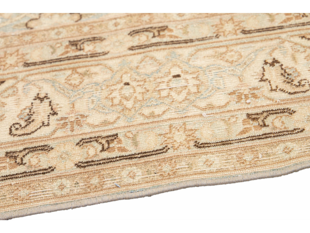Antique Tabriz Wool Rug 6 X 7