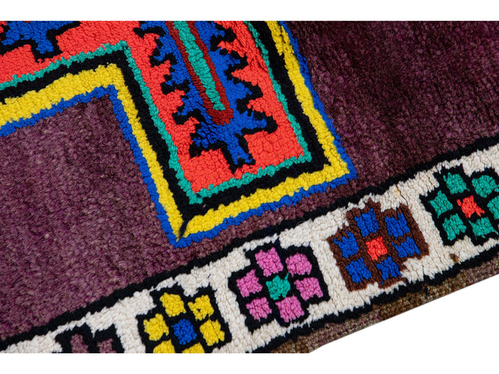 Vintage Turkish Wool Runner 3 X 13