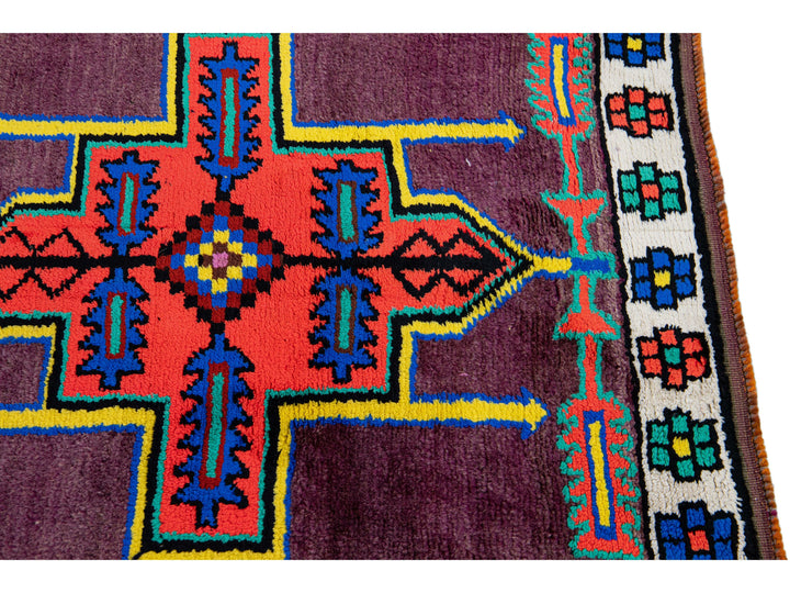 Vintage Turkish Wool Runner 3 X 13