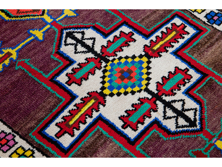 Vintage Turkish Wool Runner 3 X 13