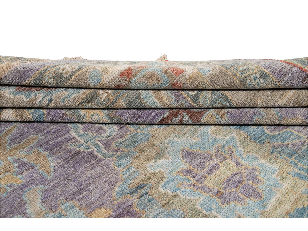 Modern Sultanabad Wool Rug 6 X 9