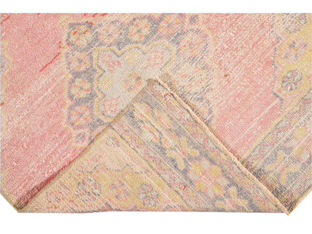 Vintage Heriz Wool Rug 7 X 8
