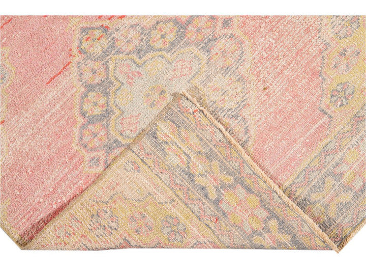 Vintage Heriz Wool Rug 7 X 8