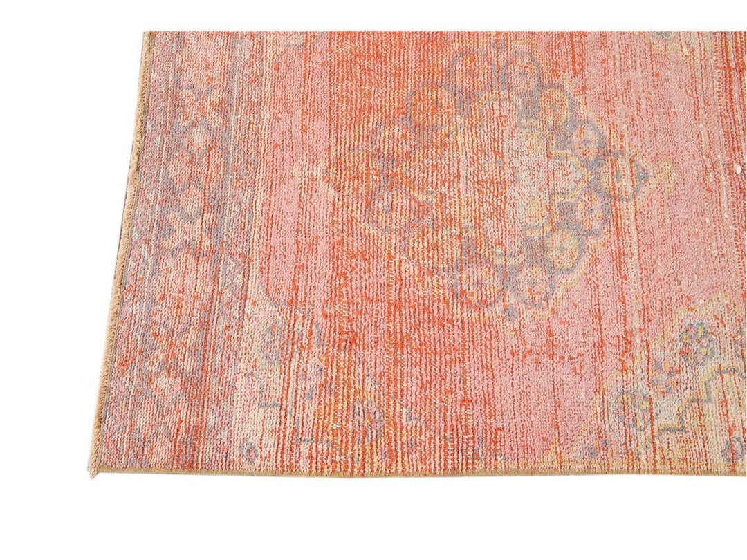 Vintage Turkish Geometric Wool Runner 3 X 11