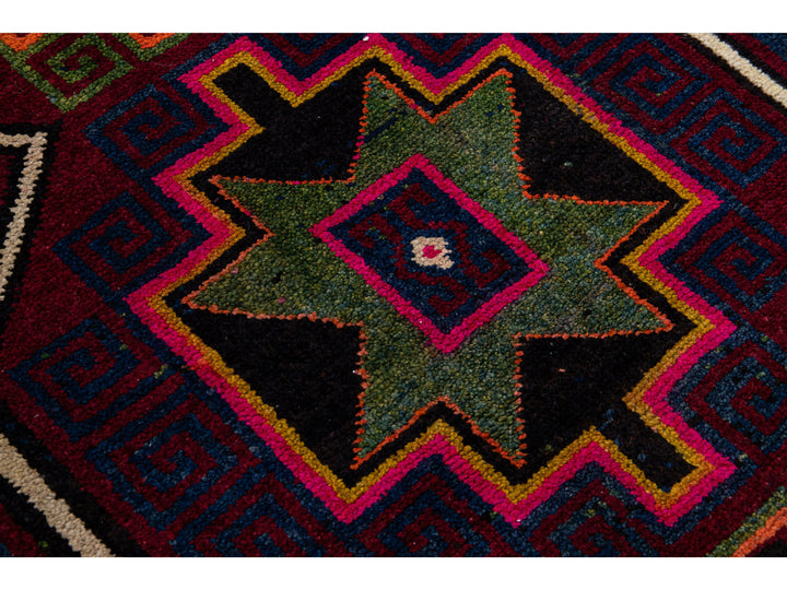 Vintage Turkish Wool Runner 4 X 13