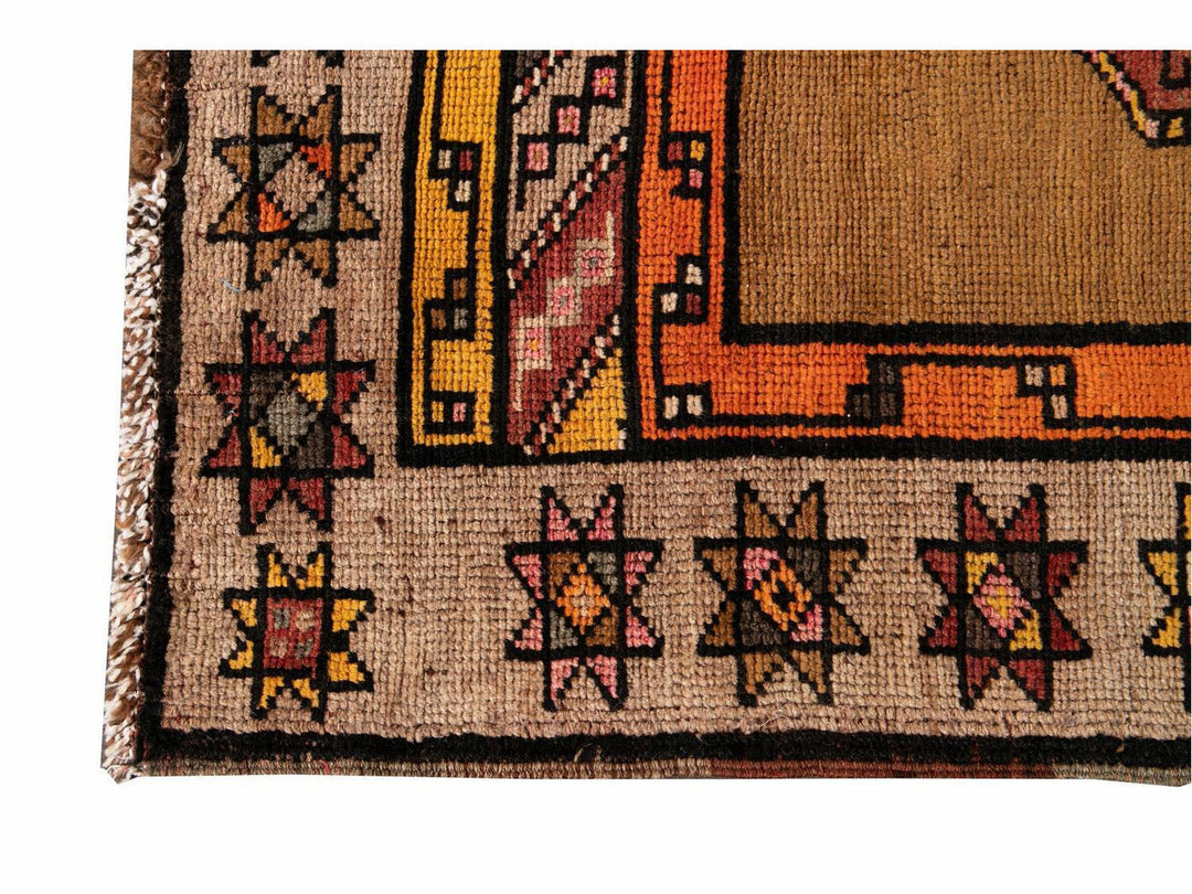 Vintage Azeri Wool Runner 5 X 12