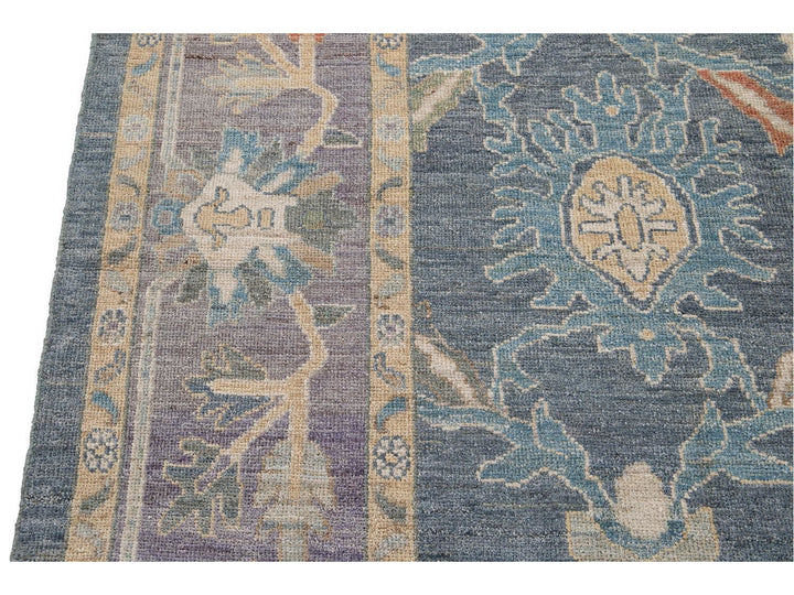 Modern Sultanabad Wool Rug 10 X 15