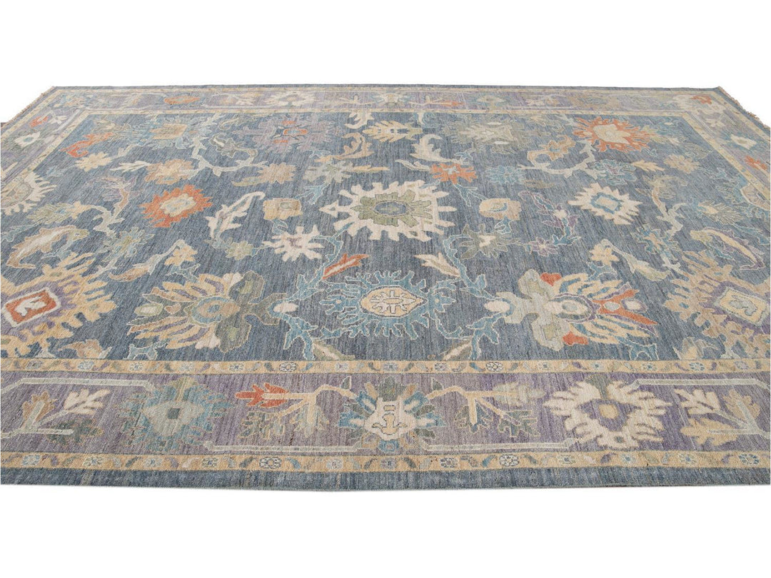 Modern Sultanabad Wool Rug 10 X 15