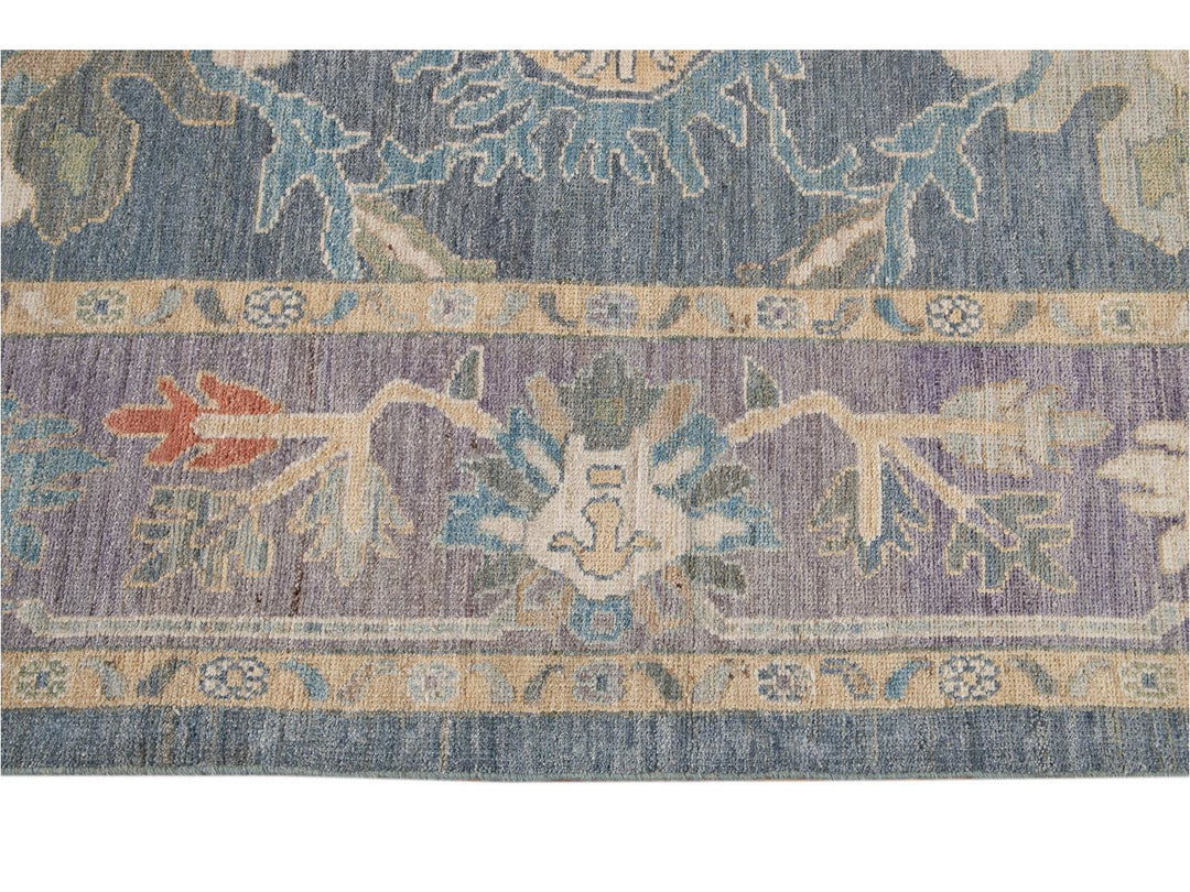 Modern Sultanabad Wool Rug 10 X 15