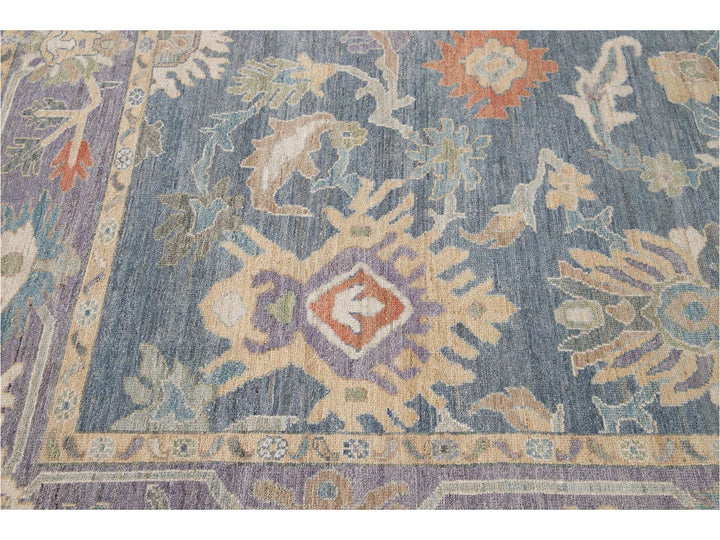 Modern Sultanabad Wool Rug 10 X 15