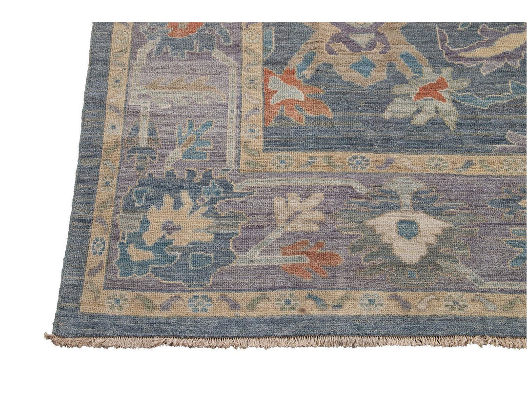 Modern Sultanabad Wool Rug 10 X 15